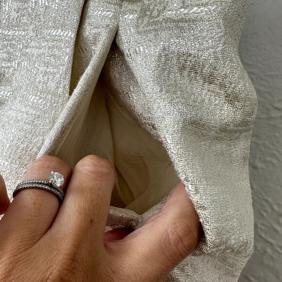 Chelsea & Violet Asymmetrical Shimmer Skort with Pockets - Picture 5 of 13